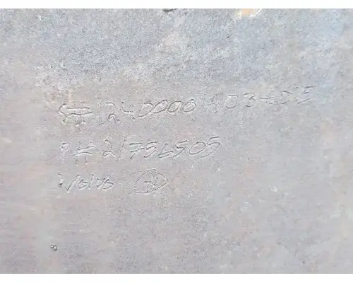 DPF (Diesel Particulate Filter) Mack CXU613T Complete Recycling Group LLC