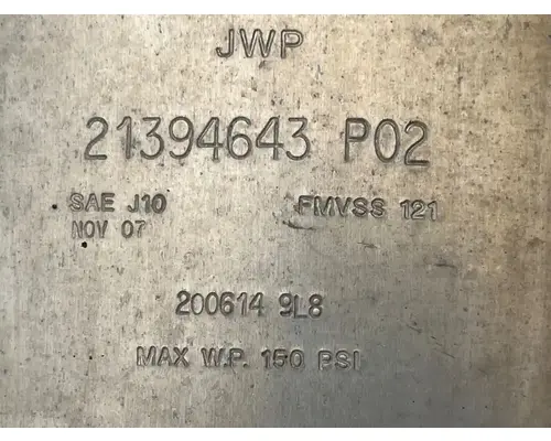 Air Tank Mack CXU632 Complete Recycling Group LLC