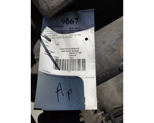Engine Assembly MACK E7-350 Big 3 Truck Parts, LLC