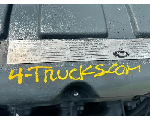 Mack E7 Engine Assembly