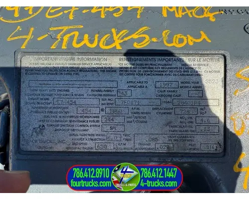 Mack E7 Engine Assembly