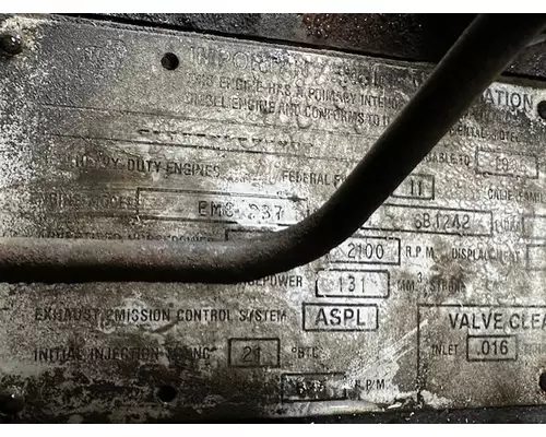Mack EM6 Engine Assembly