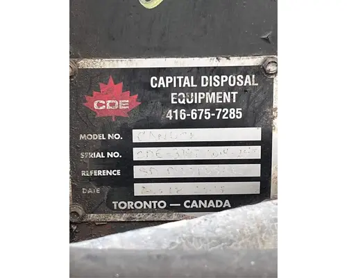 Mack GU813 Equipment (Mounted)