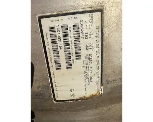 Mack GU813 Fuel Tank