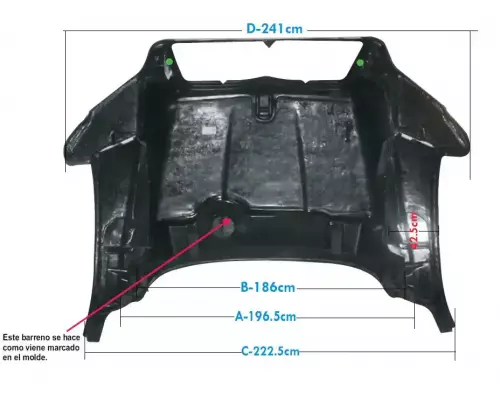 Mack GU813 Hood