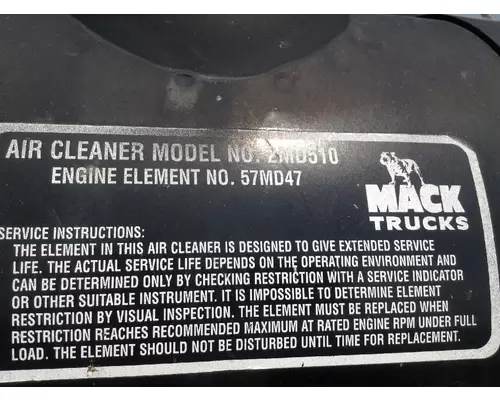 Mack LE613 Air Cleaner