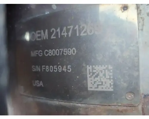 Mack LEU613 DPF (Diesel Particulate Filter)