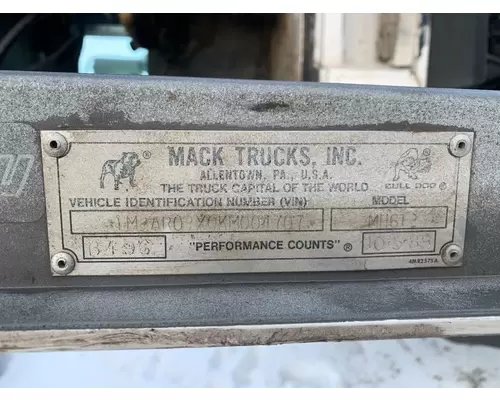 Mack MH612 Miscellaneous Parts