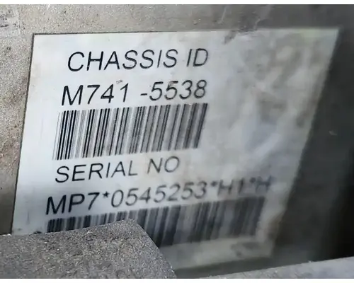 Mack MP7 Engine Assembly