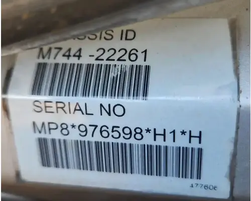 Mack MP8 Engine Assembly
