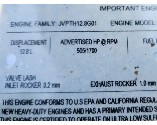 Mack MP8 Engine Assembly