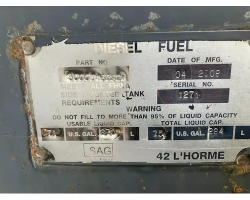 Mack MS MIDLINER Fuel Tank