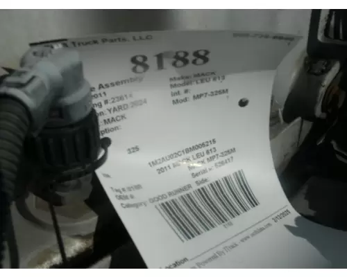 Engine Assembly MACK MP7-325M Big 3 Truck Parts, LLC