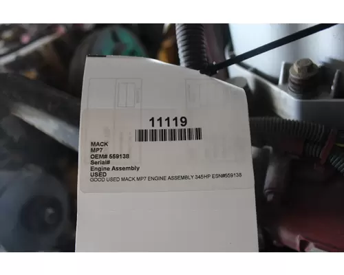 Engine Assembly MACK MP7 Ttm Diesel LLC