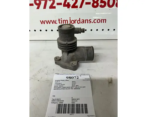 Engine Parts, Misc. MACK MP7 Tim Jordan's Truck Parts, Inc.