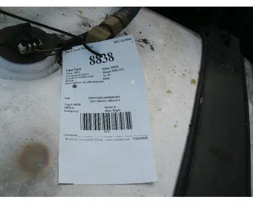 Fuel Tank MACK MRU 613 Big 3 Truck Parts, LLC