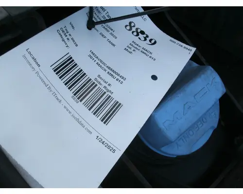 Fuel Tank MACK MRU 613 Big 3 Truck Parts, LLC