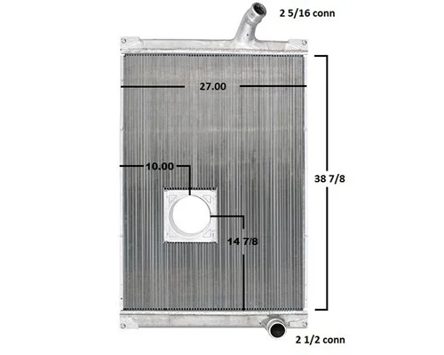 Radiator MACK MRU603 LKQ Wholesale Truck Parts