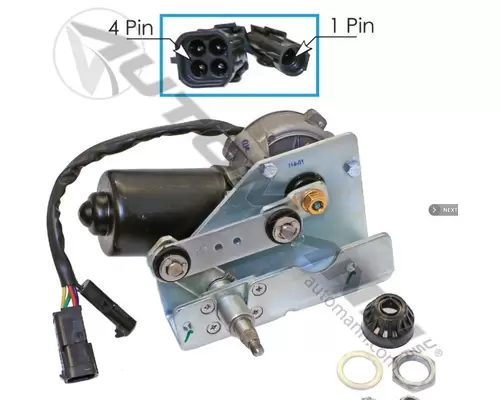 Wiper Motor, Windshield MACK MRU612 Frontier Truck Parts