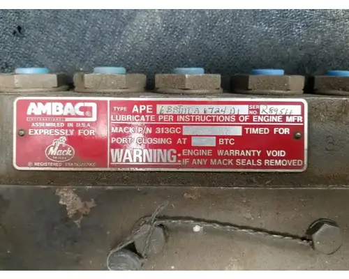 Mack N/A Fuel Pump (Tank)