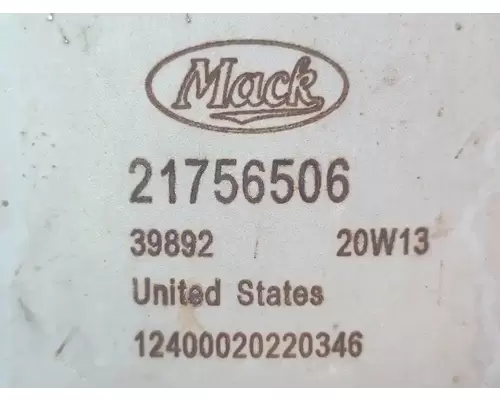 DPF (Diesel Particulate Filter) Mack Other Complete Recycling Group LLC