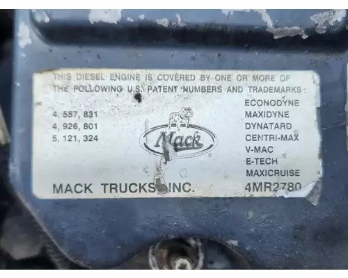 Mack Other Engine Assembly