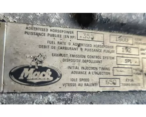 Mack Other Engine Assembly