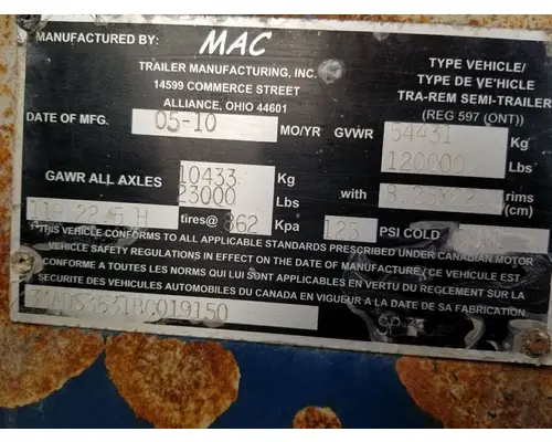 Mack Other Equipment (Mounted)