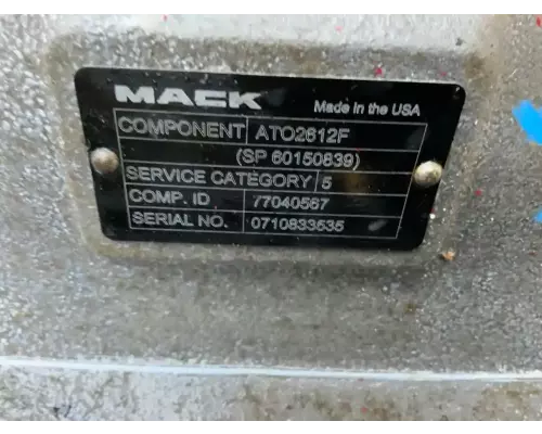 Mack Other Transmission Assembly
