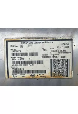 Mack Pinnacle Fuel Tank