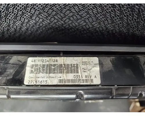 Mack Pinnacle Instrument Cluster