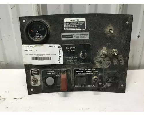 Mack RB600 Dash Panel