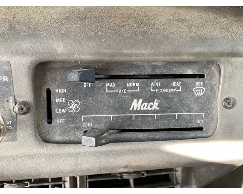 Mack RB600 Heater & AC Temperature Control