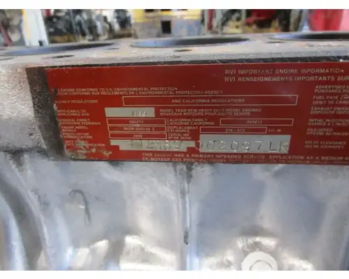 Mack RENAULT Cylinder Block