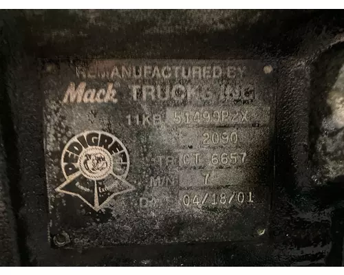 Mack T2090 Transmission