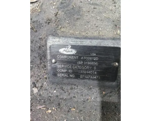 Transmission Assembly MACK TMD12AO LKQ Heavy Truck - Goodys