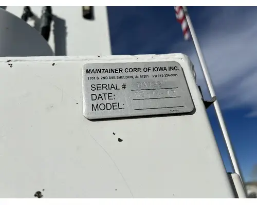 Body / Bed Maintainer 13'L Service Body DTI Trucks