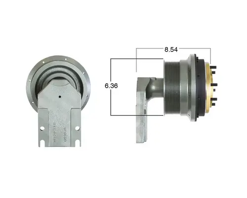 Fan Clutch manufacturer model Vander Haags Inc Sf