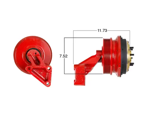 Fan Clutch manufacturer model Vander Haags Inc Kc