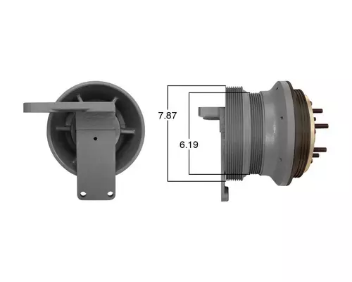 Fan Clutch manufacturer model Vander Haags Inc WM