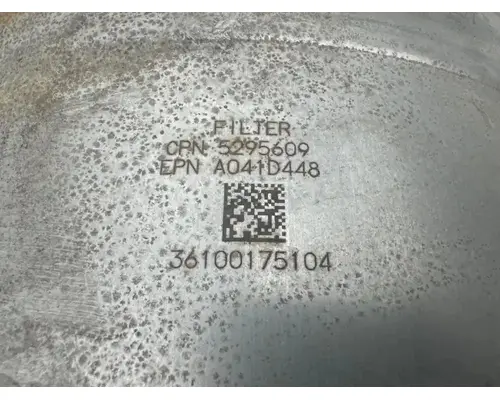 DPF (Diesel Particulate Filter) MCI J4500 Complete Recycling Group LLC