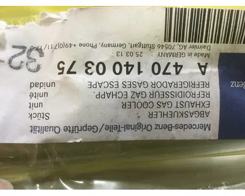 Exhaust Manifold MERCEDES  Hagerman Inc.