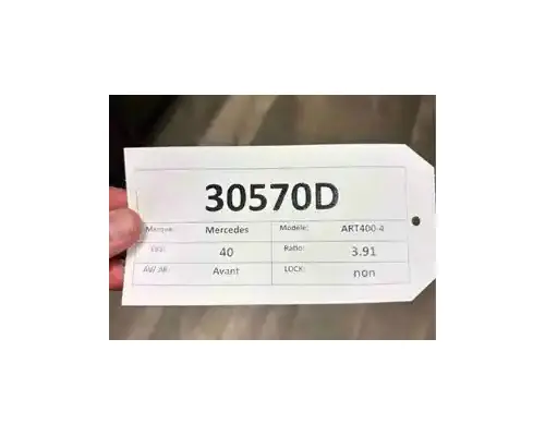 Mercedes ART400-4 Rears (Front)