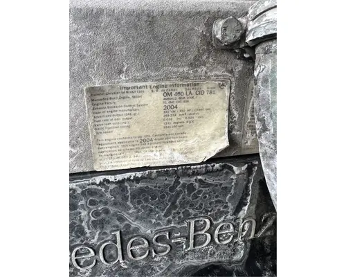 Mercedes MBE 4000 Engine Assembly