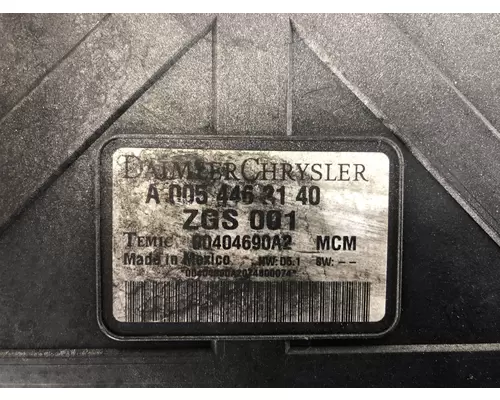 Mercedes MBE4000 Engine Control Module (ECM)