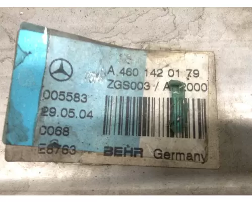 Mercedes MBE4000 Engine EGR Cooler