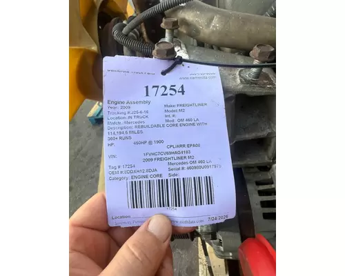 Mercedes OM 460 LA Engine Assembly