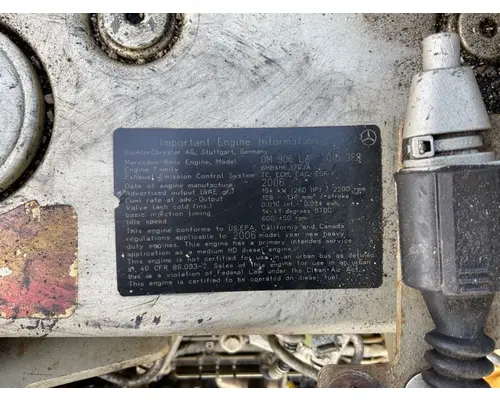 Mercedes OM 906 LA Engine Assembly