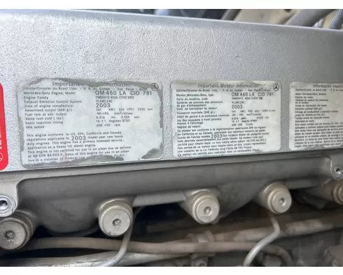 Engine Assembly MERCEDES OM460LA American Truck Salvage