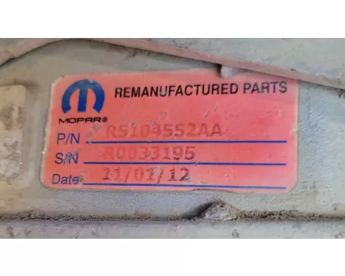 Mercedes Other Transmission Assembly